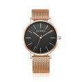 Minimalist watch quartz genuine leather watches for men changeable face japan mov't mens stainless steel watch